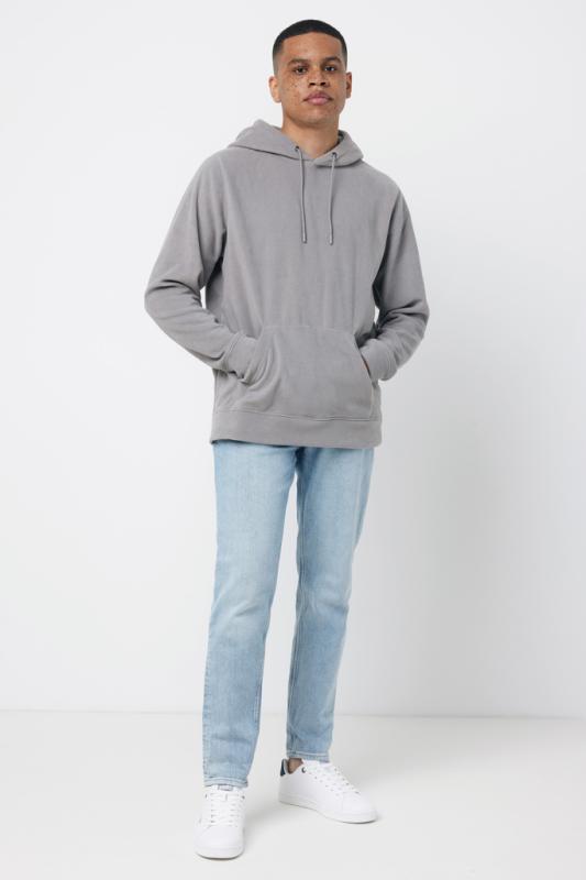 Micro fleece mikina IQONIQ Trivor z recykl. polyesteru storm grey XXS 5