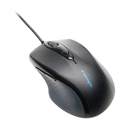 Myš, optická, štandardná veľkosť, KENSINGTON "Pro Fit", fekete