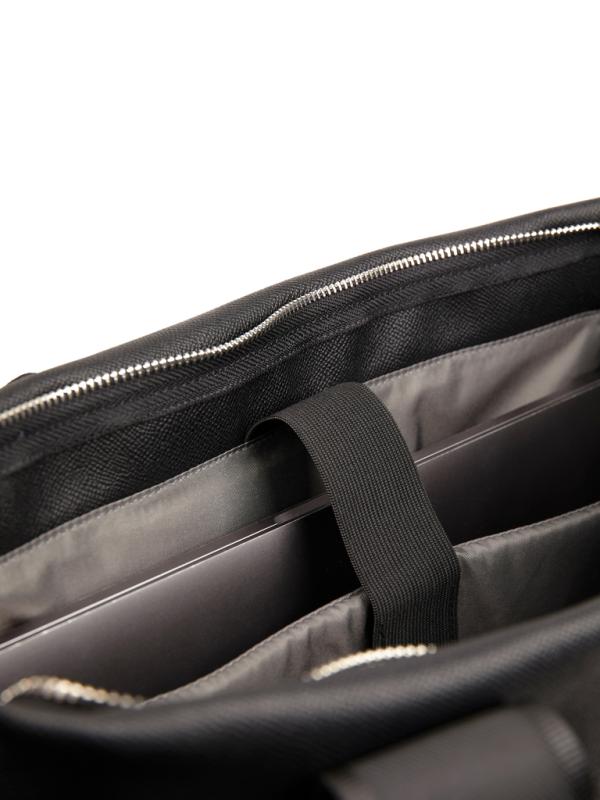 Tote bag VINGA Bermond z RCS recykl. PU čierna 7