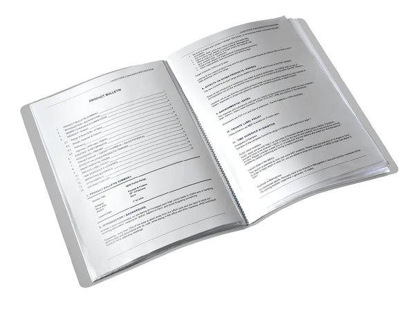 Prezentačná doska, 20 vreciek, A4, LEITZ "Style", saténovo čierna 3