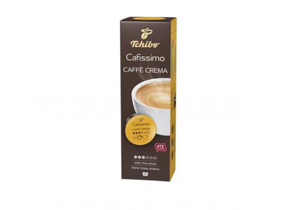 Kávové kapsuly, 10 ks, TCHIBO "Cafissimo Café Crema Fine" 1