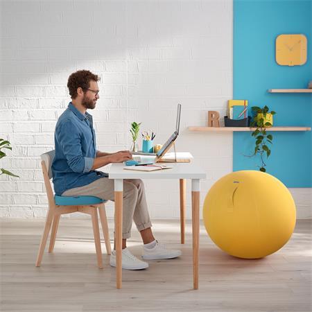 Vankúš na sedenie, ergonomický, LEITZ "Ergo Cosy", pokojná modrá 5