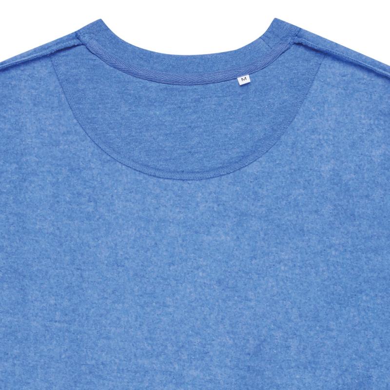Nefarbená mikina IQONIQ Denali z recykl. bavlny heather blue XXXL 3