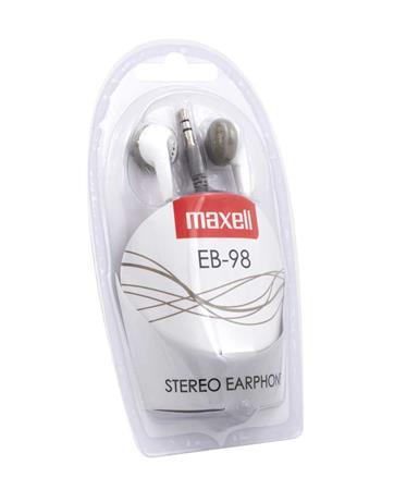 Slúchadlá, MAXELL "Ear Buds 98", biela 2