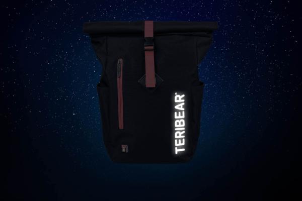 BAAGL Zavinovací batoh TERIBEAR čierny 9