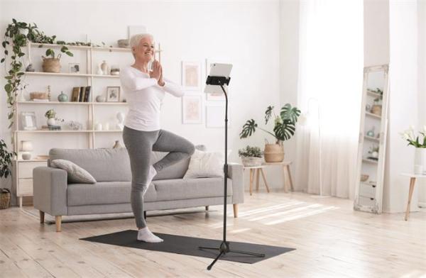 Držiak na tablet, podlahový, DURABLE "Twist floor" 5