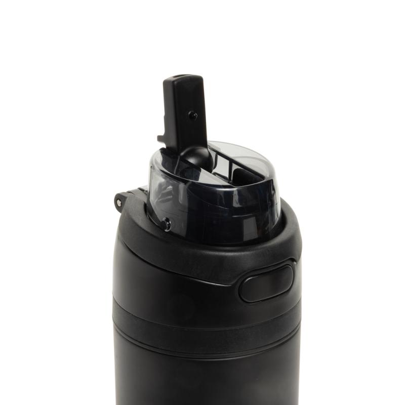 Uzatvárateľná fľaša Omni Sip 720ml z RCS recyklovanej ocele čierna 6
