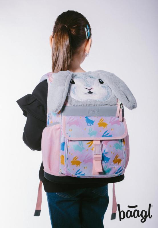 BAAGL Školská aktovka Zippy Bunny 11