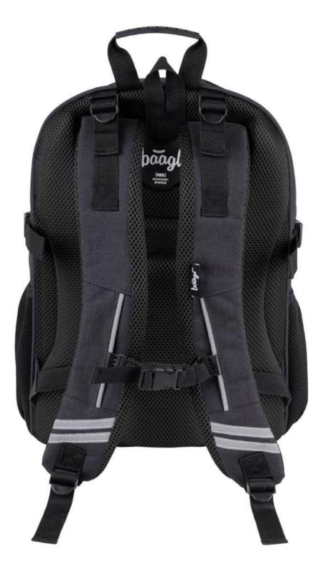 BAAGL SET 3 Black: batoh, penál, sáček 4
