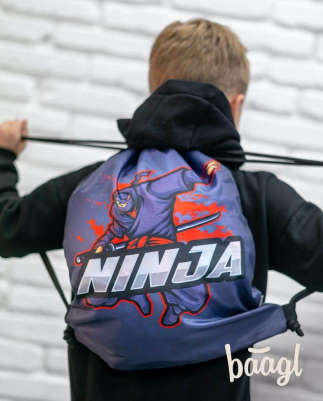 BAAGL Vrecko na obuv Nindža 5