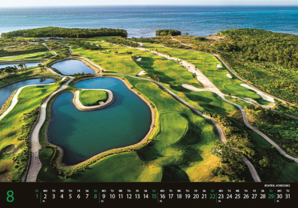 Nástenný kalendár Golf 2027 9