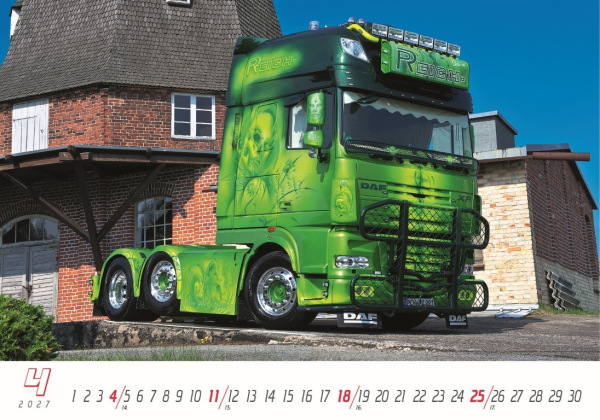 Nástenný kalendár Trucks 2027 5
