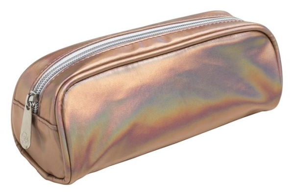 Peračník, na zips, lichobežníkový tvar, EXACOMPTA "Opale", mix farieb 5