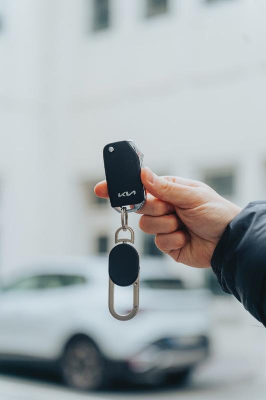 Kľúčenka s nabíjacím lokátorom Keyfinder čierna 10