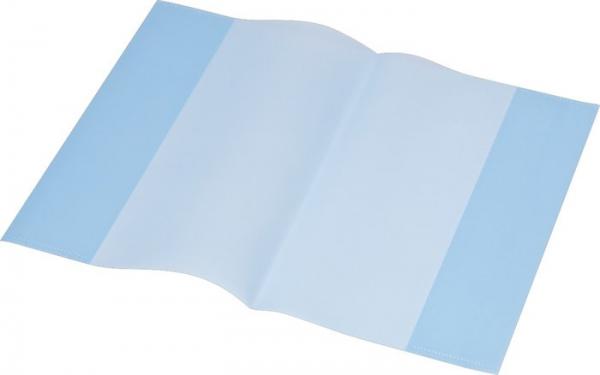 Obal na zošity, A5, PP, 80 mikr., drsný povrch, PANTA PLAST, modrý 1