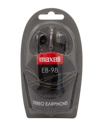 Slúchadlá, MAXELL "Ear Buds 98", čierna 1
