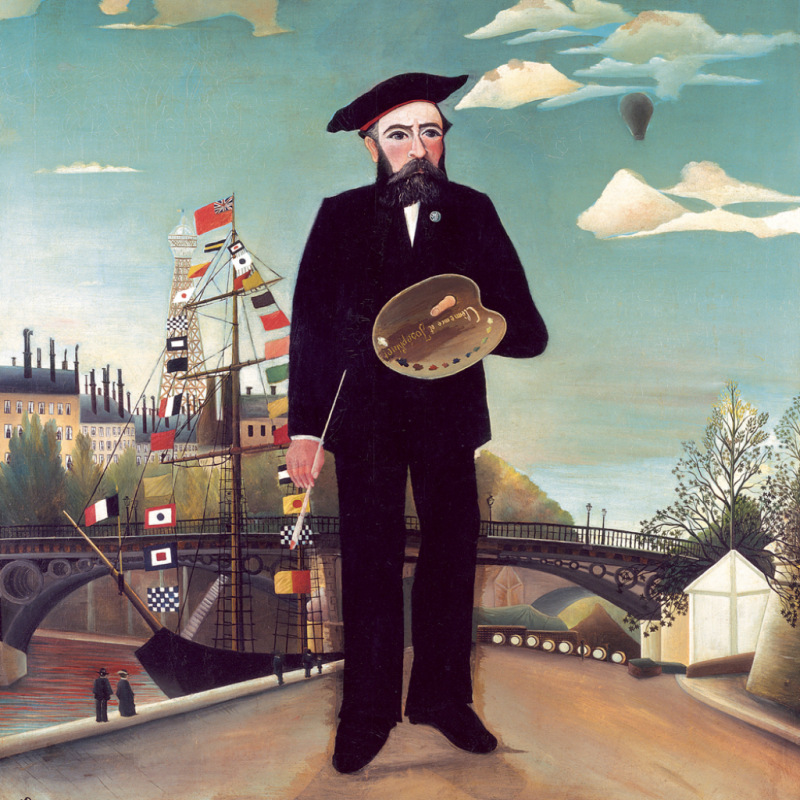 NOTIQUE Poznámkový kalendár Henri Rousseau 2027, 30 x 30 cm 4