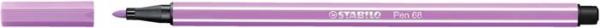 Popisovač, 1 mm, STABILO "Pen 68", pastelovo fialový 1