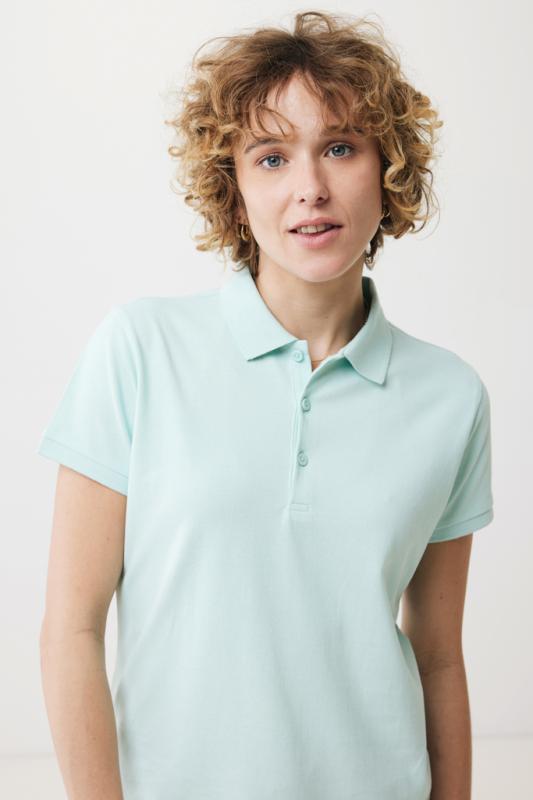 Dámske polo tričko IQONIQ Yosemite z recykl. bavlny crushed mint M 8