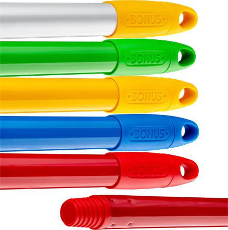 Rukoväť, závitová, aluchrómová, 140 cm, BONUS „Heavy Duty“, biela 4