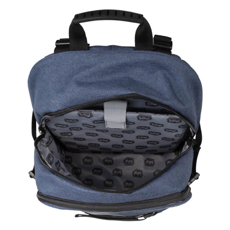 BAAGL Školský batoh skate Blue 4