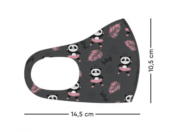 BAAGL Antibakteriálne rúško pre deti Panda 1