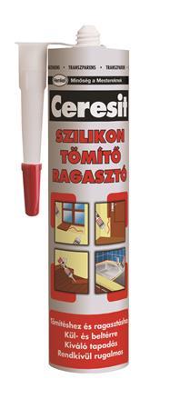 Lepidlo, silikónové, 300 ml, HENKEL "Ceresit" 1