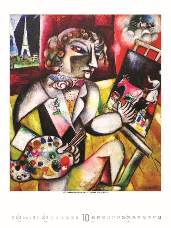 Nástenný kalendár Marc Chagall 2027 11