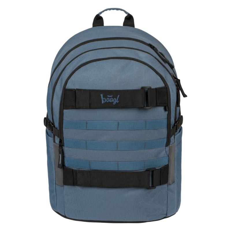 BAAGL Školský batoh Skate Dust Blue