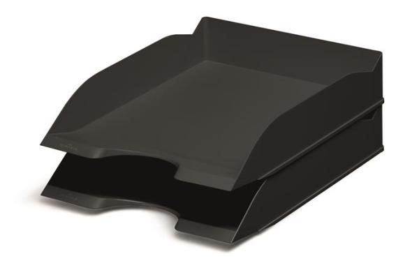 Odkladač, plastový, DURABLE "Eco", čierna 2