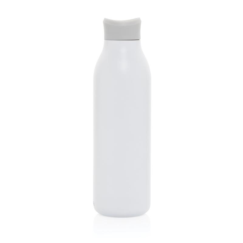 Fľaša na vodu 600ml Avira Alok z RCS recykl. nerezovej ocele biela 3