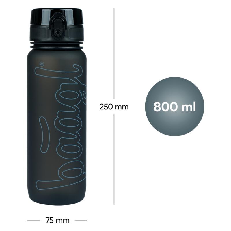 BAAGL Tritanová fľaša na nápoje Black, 800 ml 6