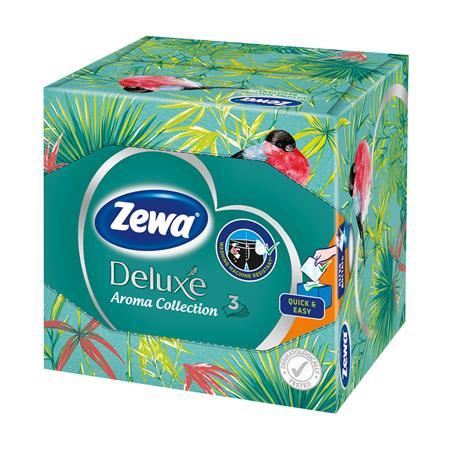 Papierové vreckovky, 3-vrstvové, 60 ks, ZEWA "Aroma Collection"
