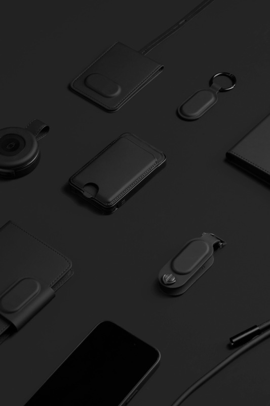 VINGA Baltimore RCS prívesok na kľúče s duál. vyhľadávačom čierna 8