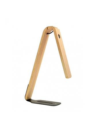 Stolová lampa, LED, 4 W, ALBA "Ledaika", prírodné drevo 3