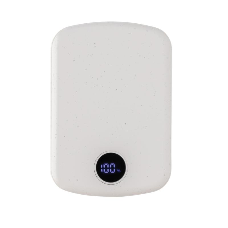 Magnetická powerbanka 5000mAh MagBoost z RCS recykl. plastu biela 1