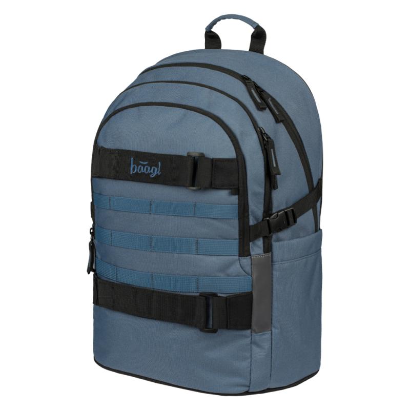 BAAGL Školský batoh Skate Dust Blue 1
