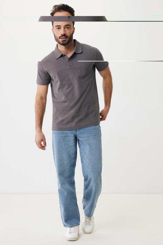 Polo tričko IQONIQ Yosemite z recykl. bavlny antracitová XXXL 9