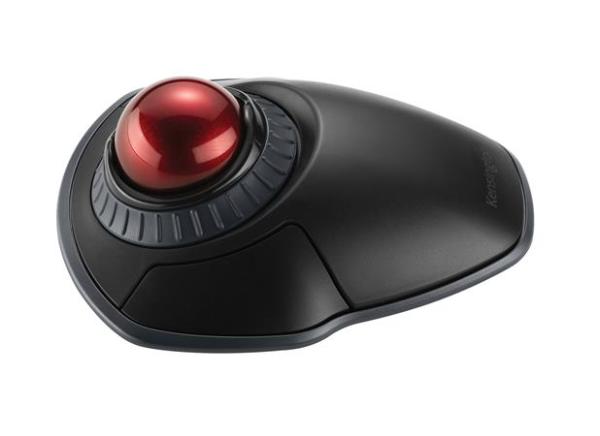 Myš, bezdrôtová, optická, trackball, KENSINGTON "Orbit" 3
