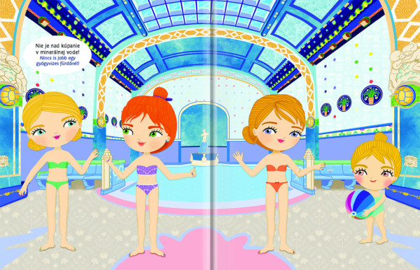 Šaty pre SÁRU ─ Kniha samolepiek 2