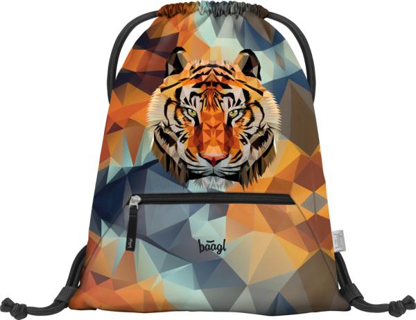 BAAGL SADA 3 Shelly Tiger: aktovka, peračník, vrecko 13