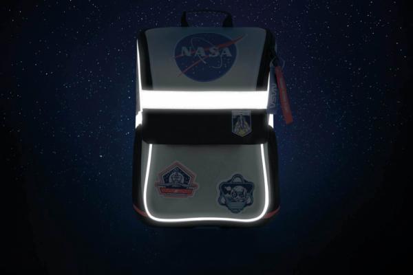 BAAGL SET 6 Zippy Nasa: aktovka, penál, sáček, láhev, notes, peněženka 12