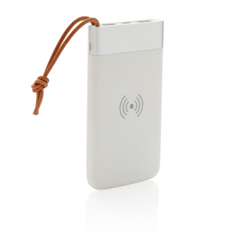 Bezdrôtová powerbanka Aria 8 000 mAh 5W biela 6