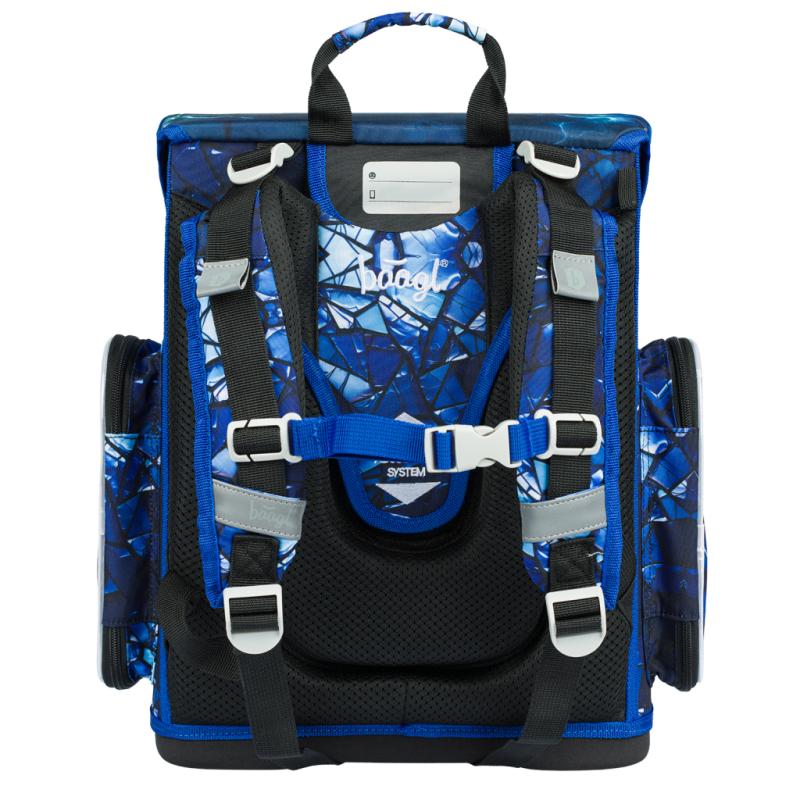 BAAGL Školská aktovka Ergo Roboty 2