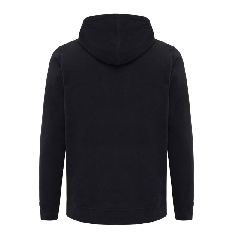 Micro fleece mikina IQONIQ Trivor z recykl. polyesteru čierna M 2