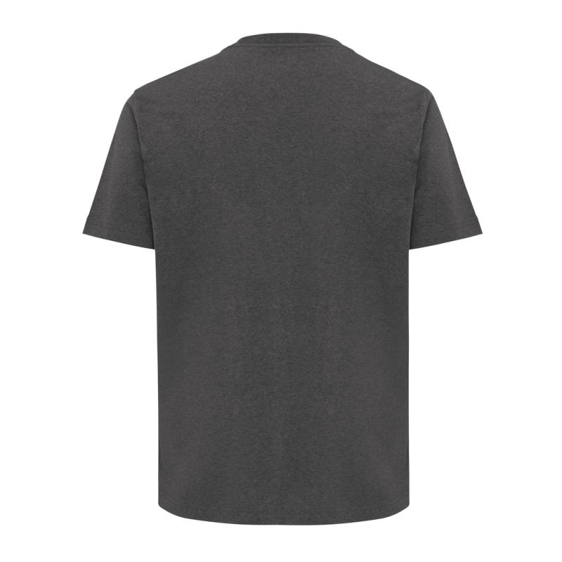 Tričko IQONIQ Teide z recykl. bavlny heather anthracite 4XL 2