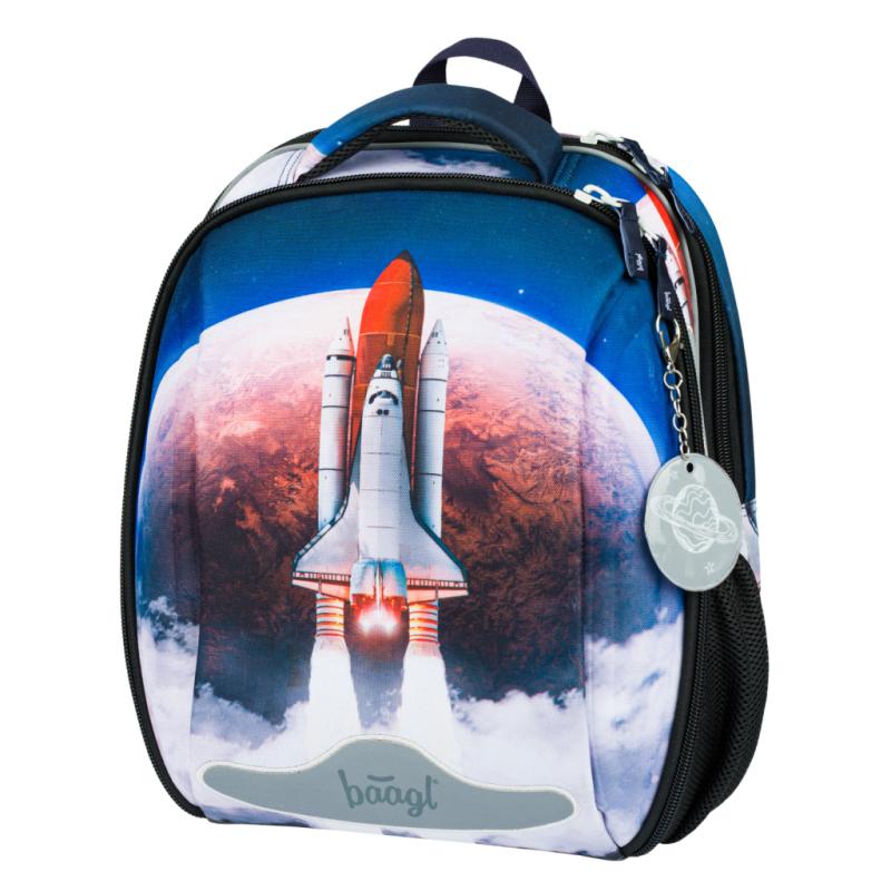 BAAGL Školská aktovka Shelly Space Shuttle 1