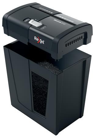Skartovací stroj, konfetti, 10 listov, REXEL, "Secure X10" 4