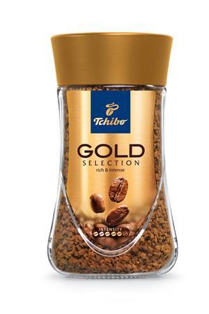 Instantná káva, 200 g, v sklenenej dóze, TCHIBO "Gold Selection" 1