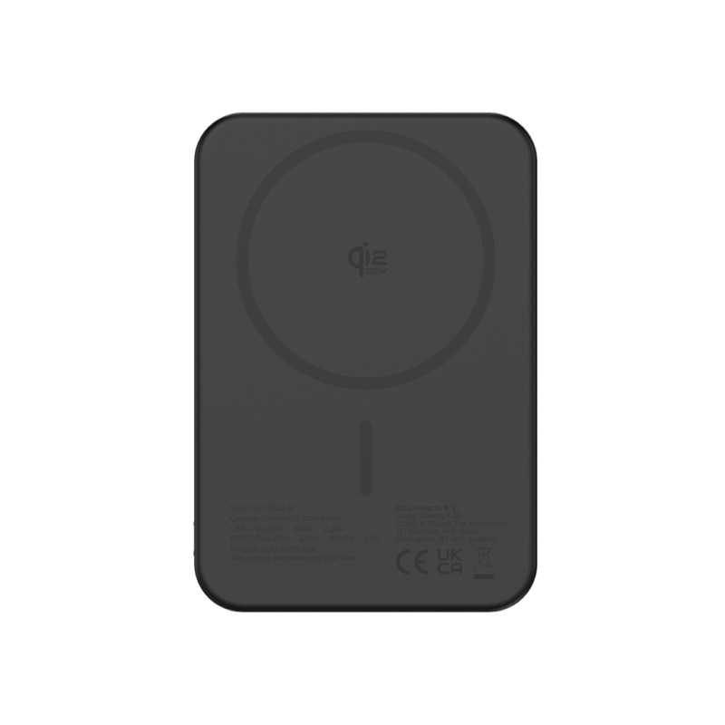 Urban Vitamin Pomona 5000 mAh Qi2.2 25W magnet. powerbanka čierna 7